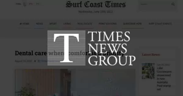 The Dove Dental feature article as published on the Surf Coast Times website